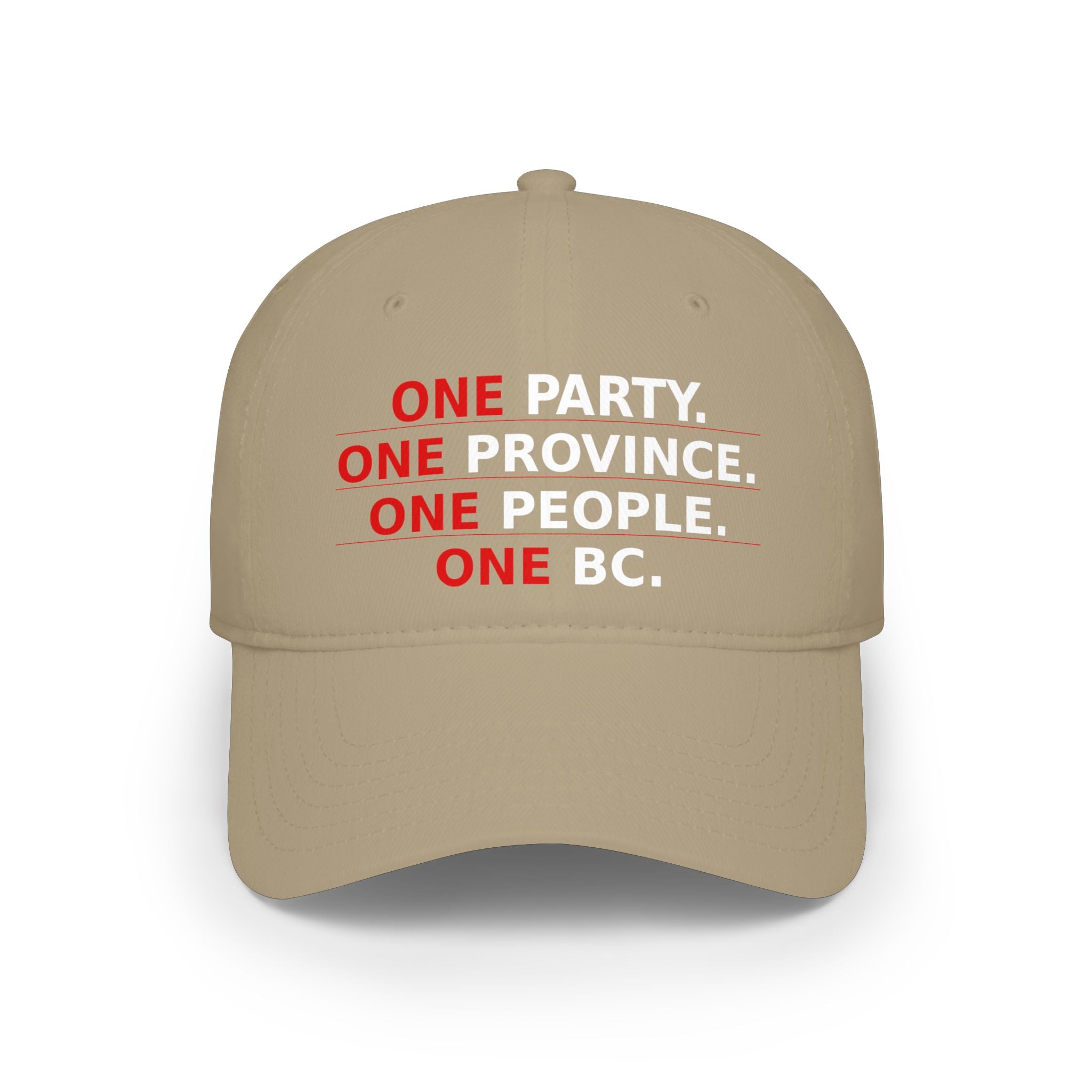 One Party. One Province. One People. One BC.