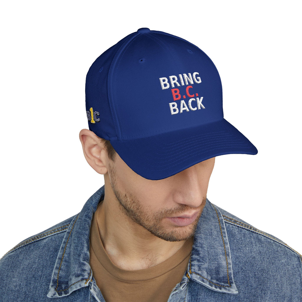 BRING B.C. BACK - Structured cap-Embroidered-Flex fit