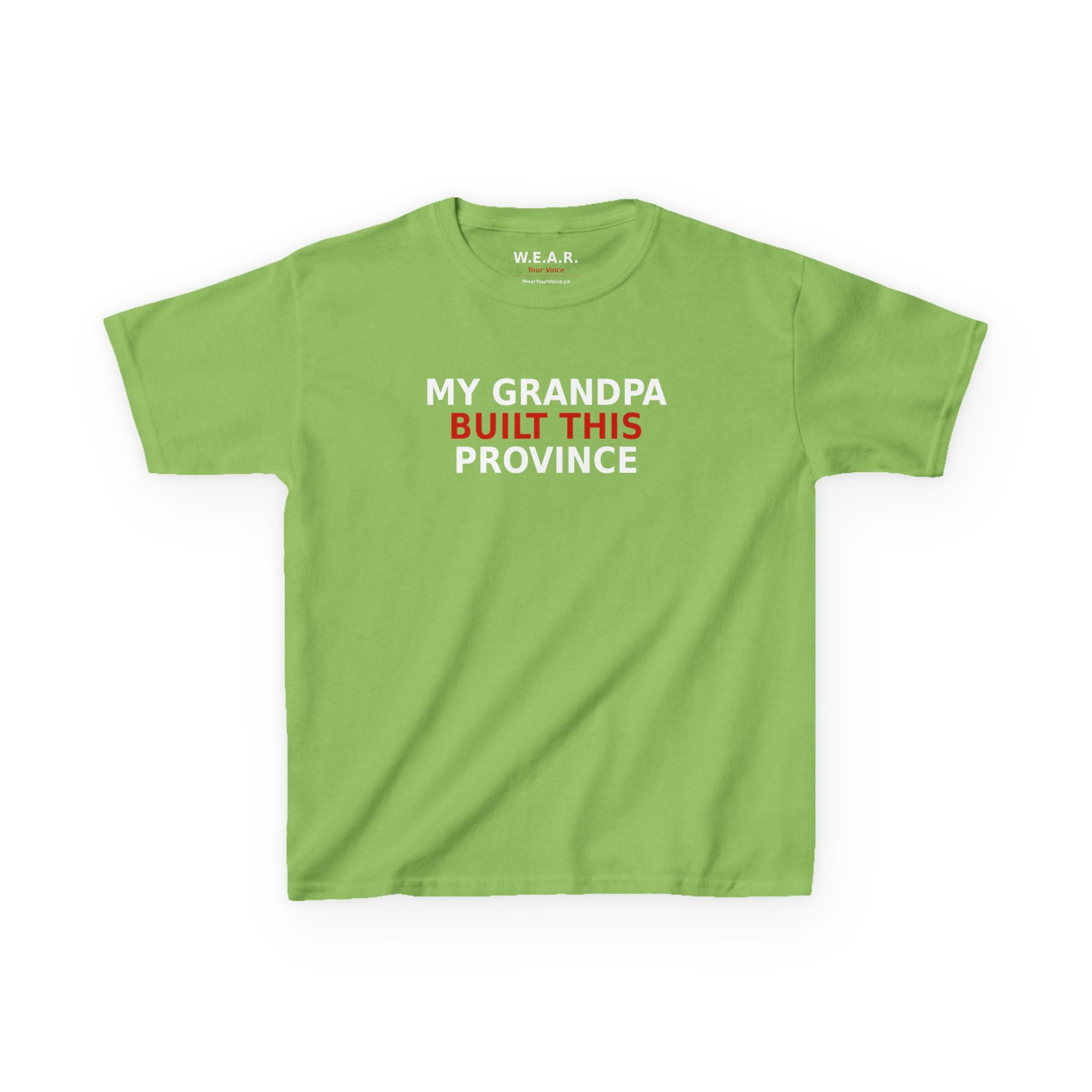 Kids Tee — Future Backbone of BC