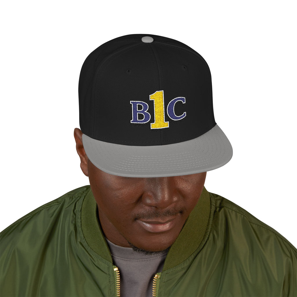 Embroidered B1C  Snapback Hat