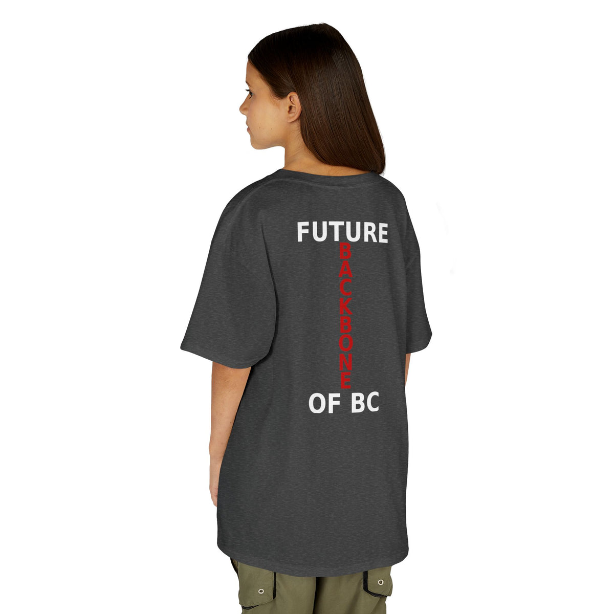 Kids Tee — Future Backbone of BC