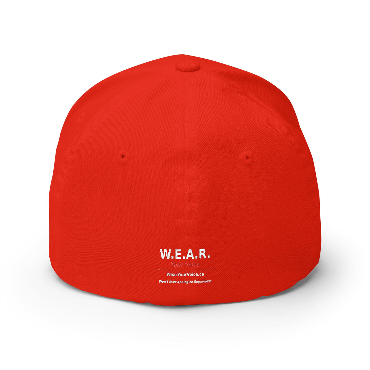 One Party, One Province, One People, One BC - Structured cap-Embroidered-Flex fit