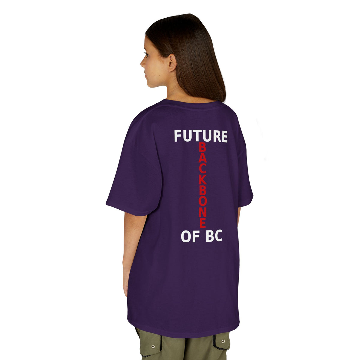Kids Tee — Future Backbone of BC