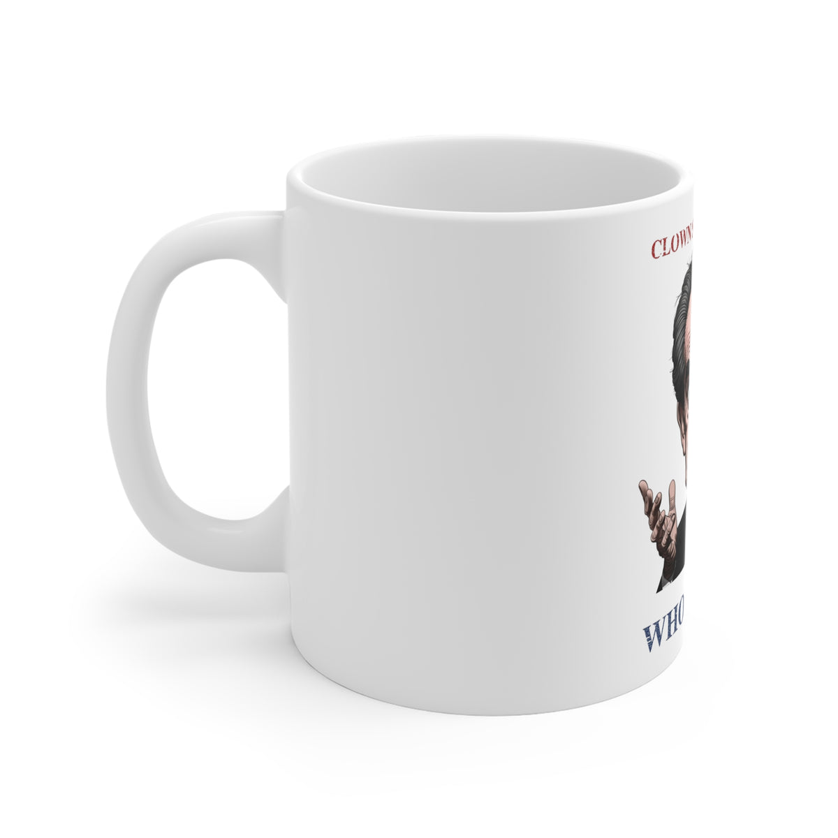 Clown Show Carney Coffee Cup