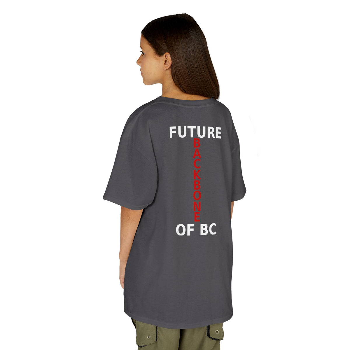 Kids Tee — Future Backbone of BC