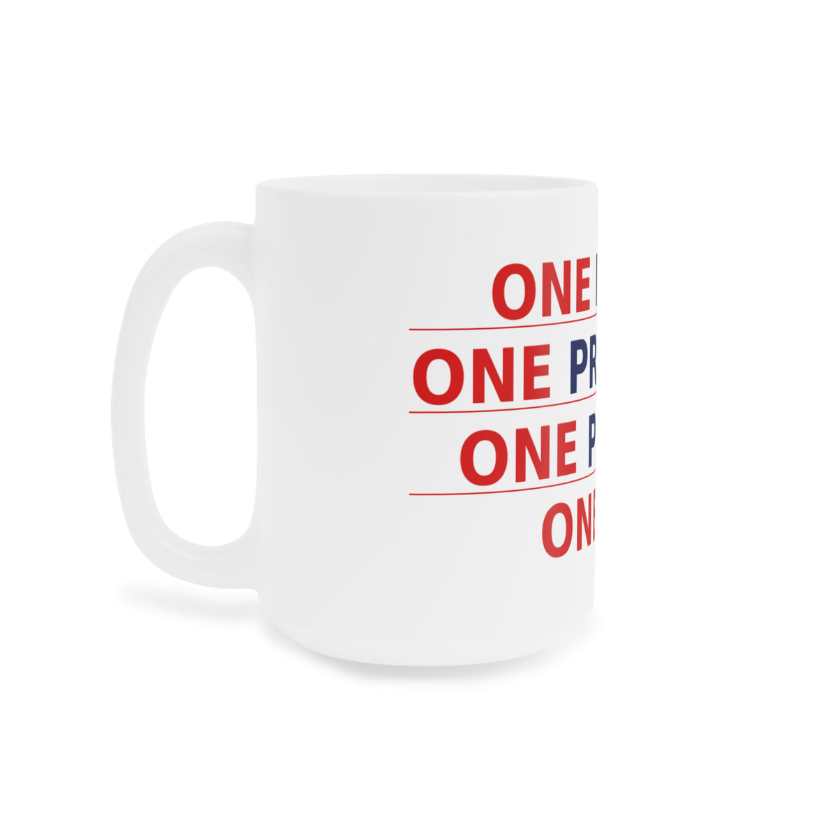 One Party. One Province. One People. One BC. - Coffee Cup