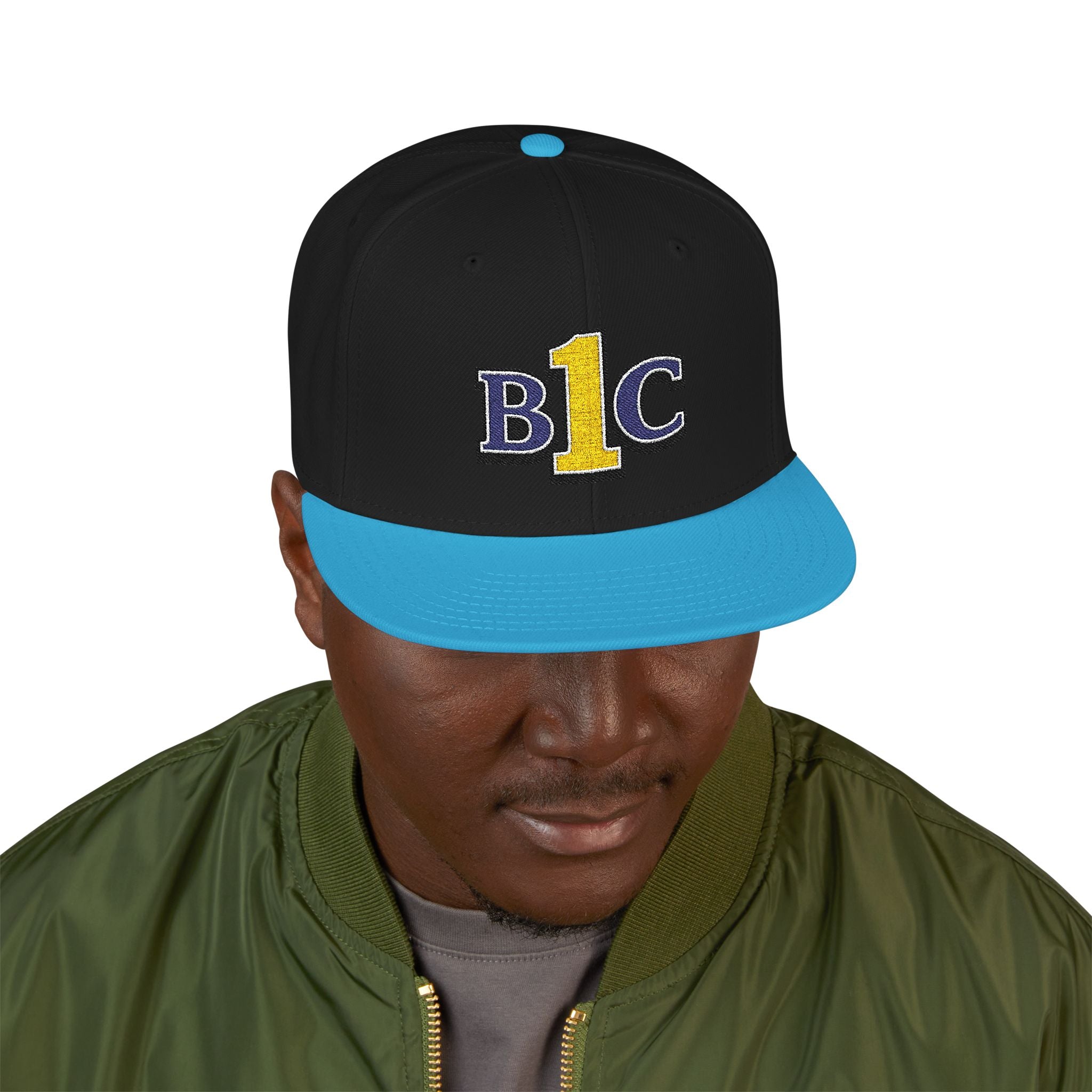 Embroidered B1C  Snapback Hat