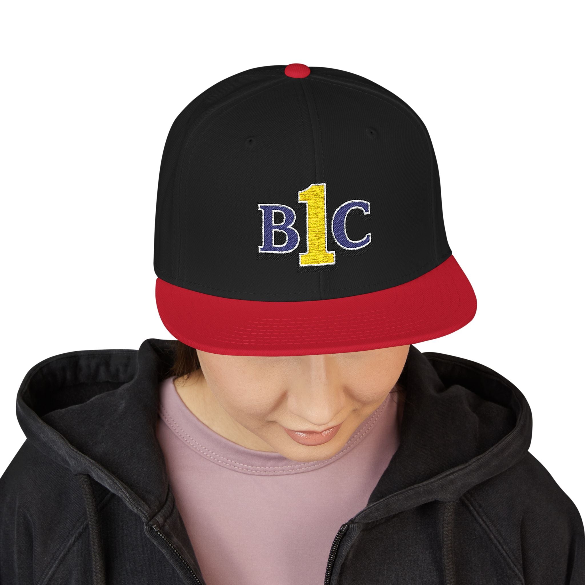 Embroidered B1C  Snapback Hat