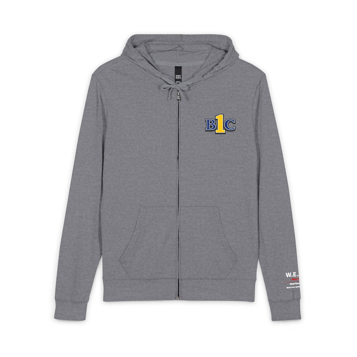 1BC / I Am The Backbone Of BC - Zip Hoodie