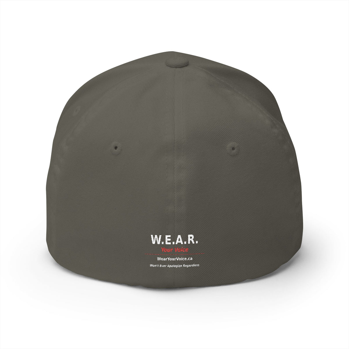 W.E.A.R. Your Voice - Structured cap-Embroidered-Flex fit