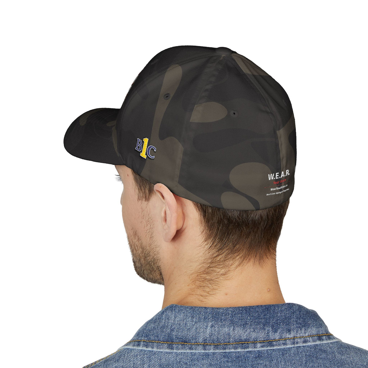One Party, One Province, One People, One BC - Structured cap-Embroidered-Flex fit
