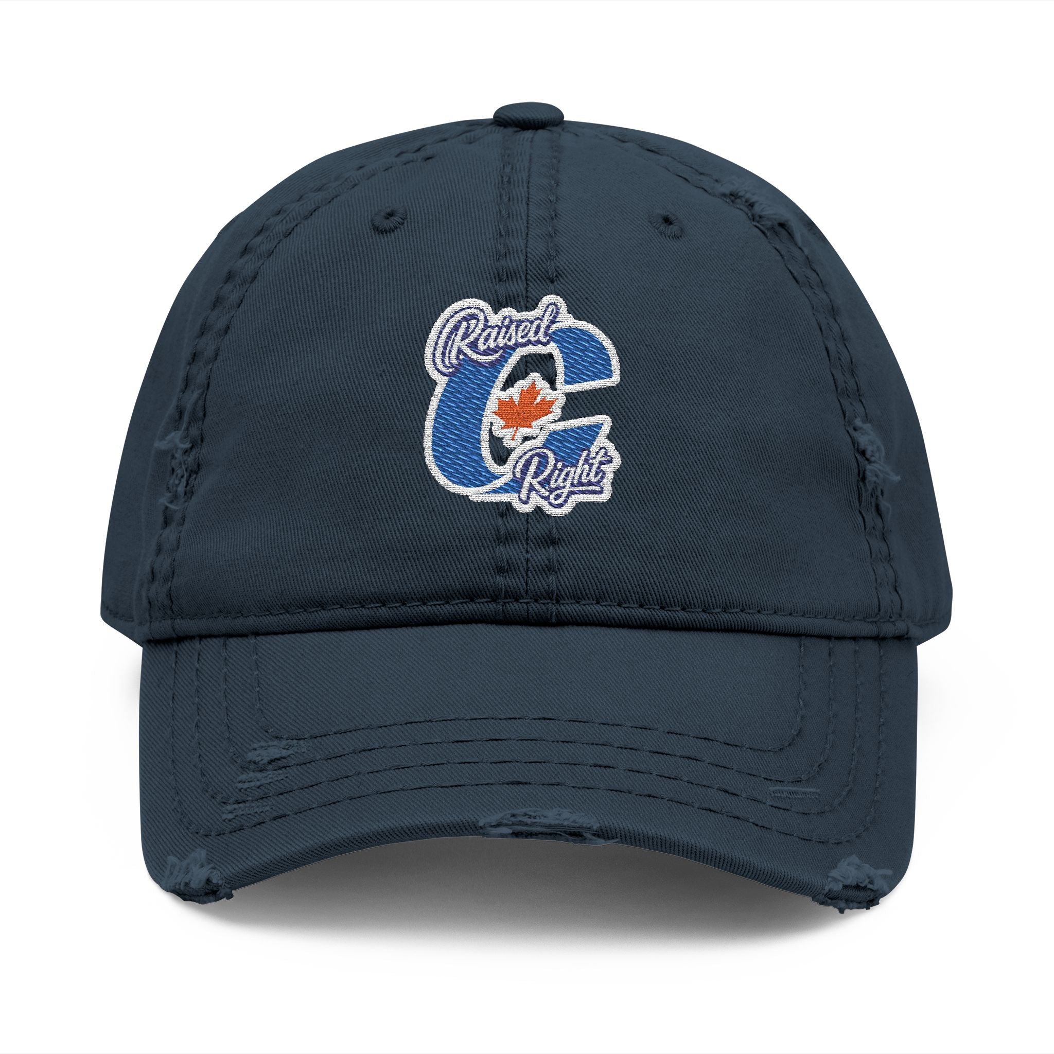 Conservative Raised Right - Embroidered-Velcro