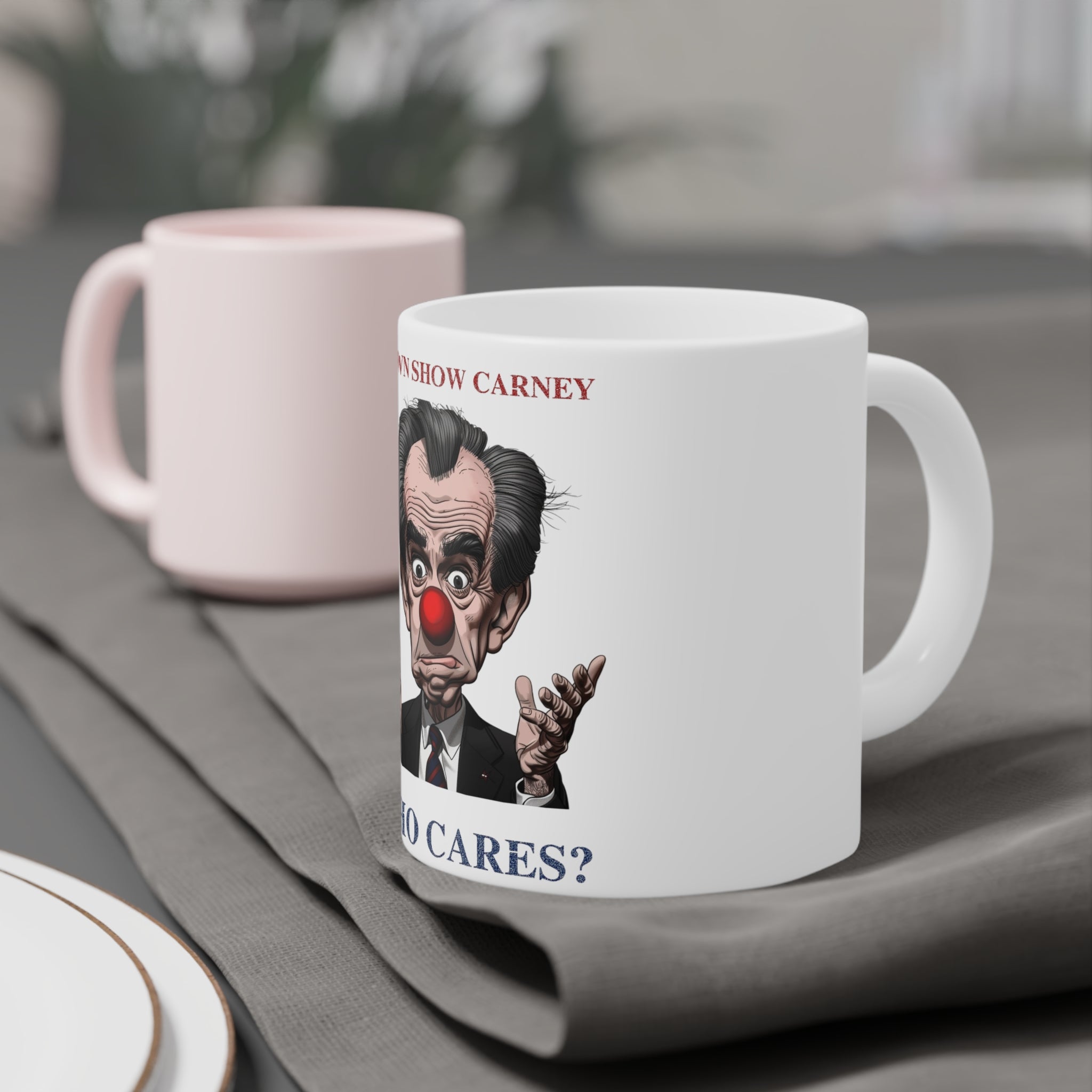 Ceramic Mug — Clown Show Carney Coffee Cup - view 8