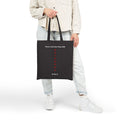 Canvas Tote Bag — W.E.A.R. Your Voice / There's Only One Party With The Backbone To Say It.