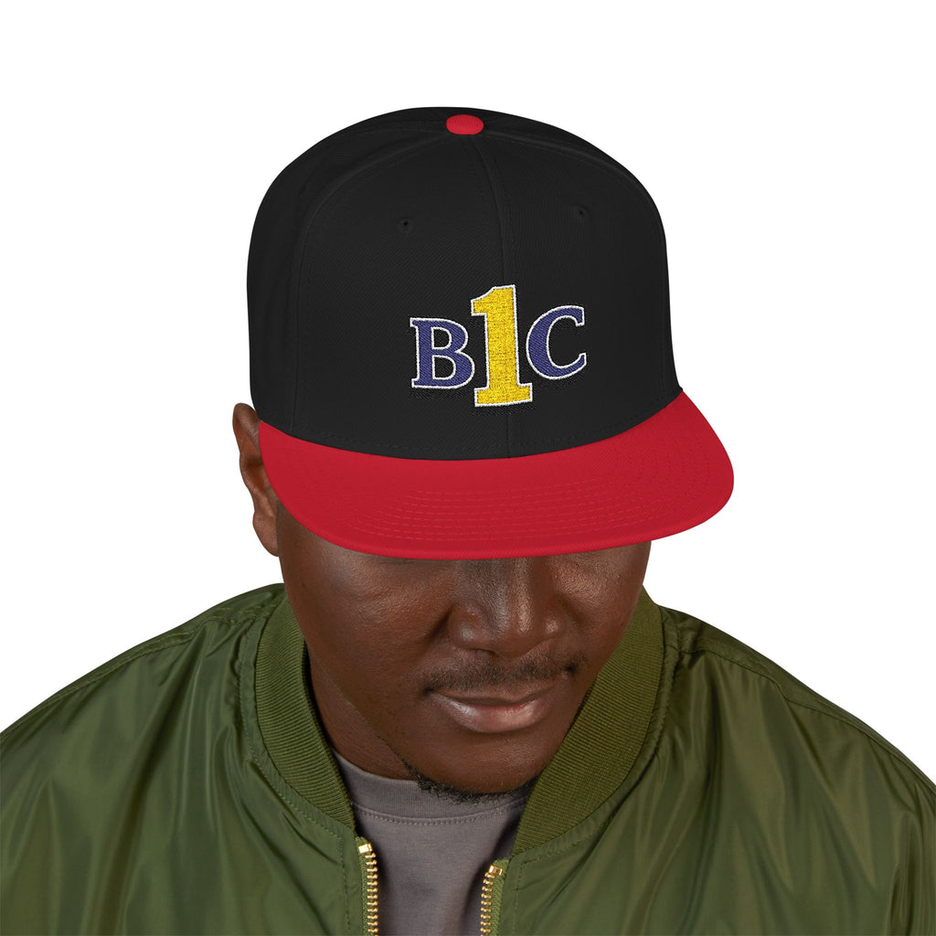 Embroidered B1C  Snapback Hat