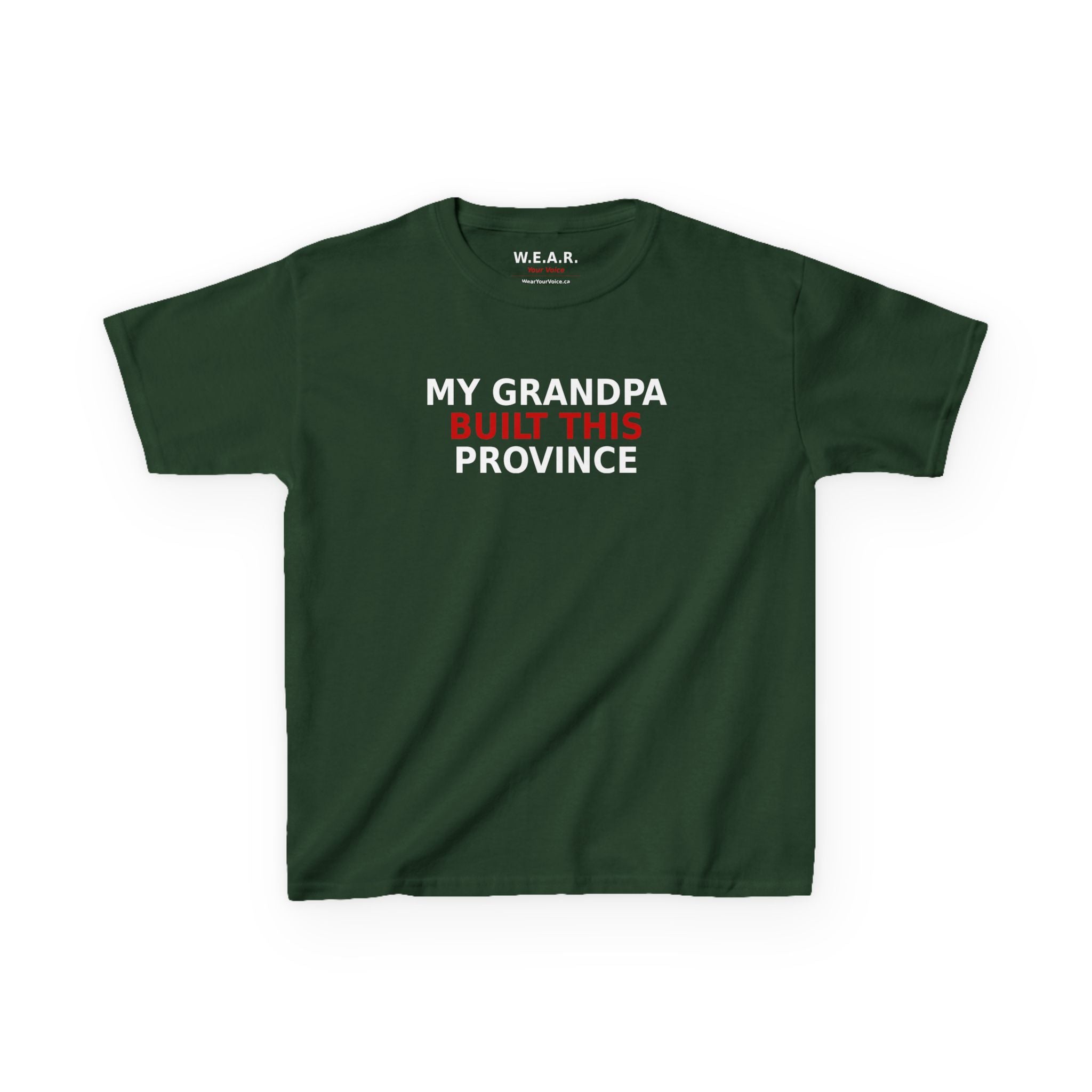 Kids Tee — Future Backbone of BC