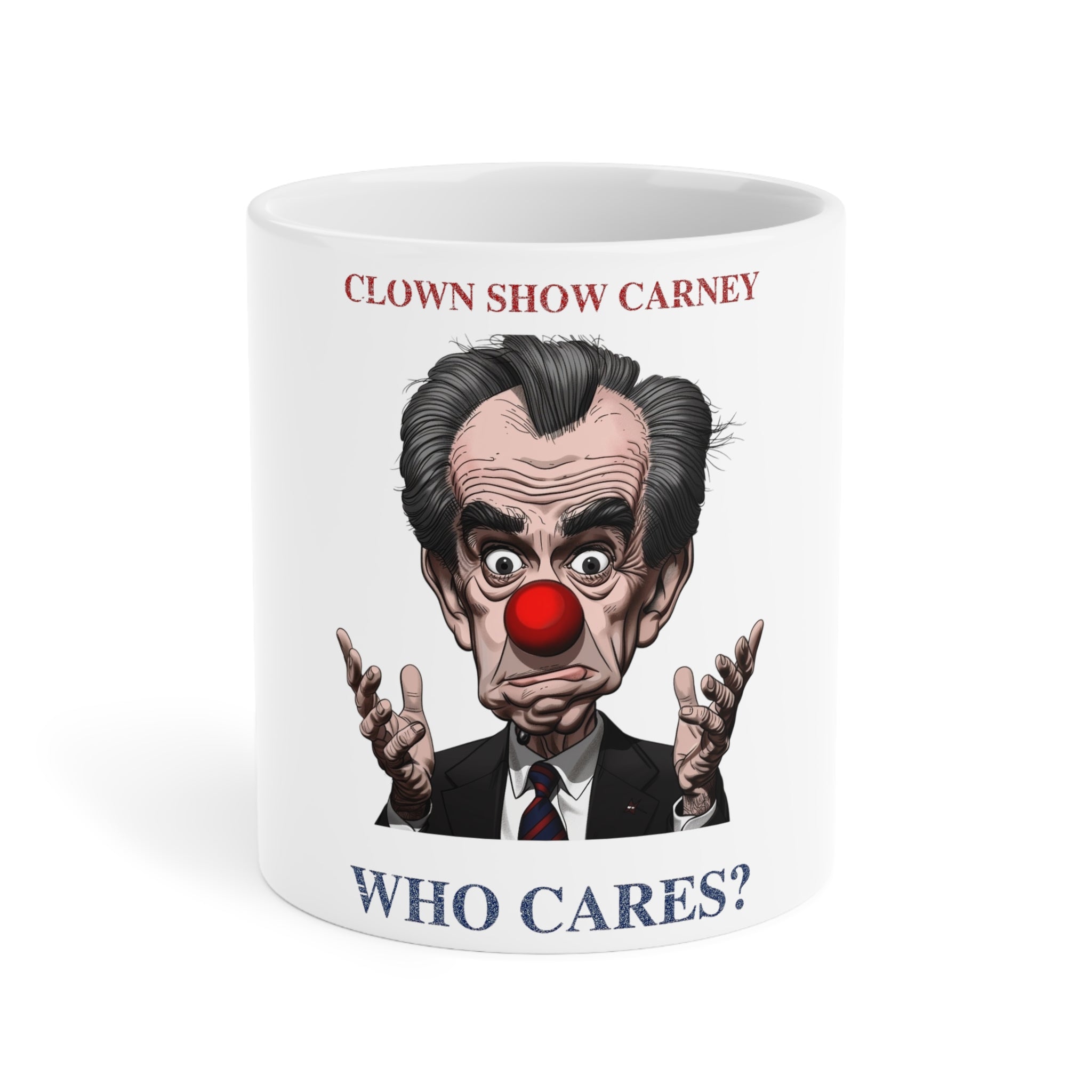 Ceramic Mug — Clown Show Carney Coffee Cup - view 2