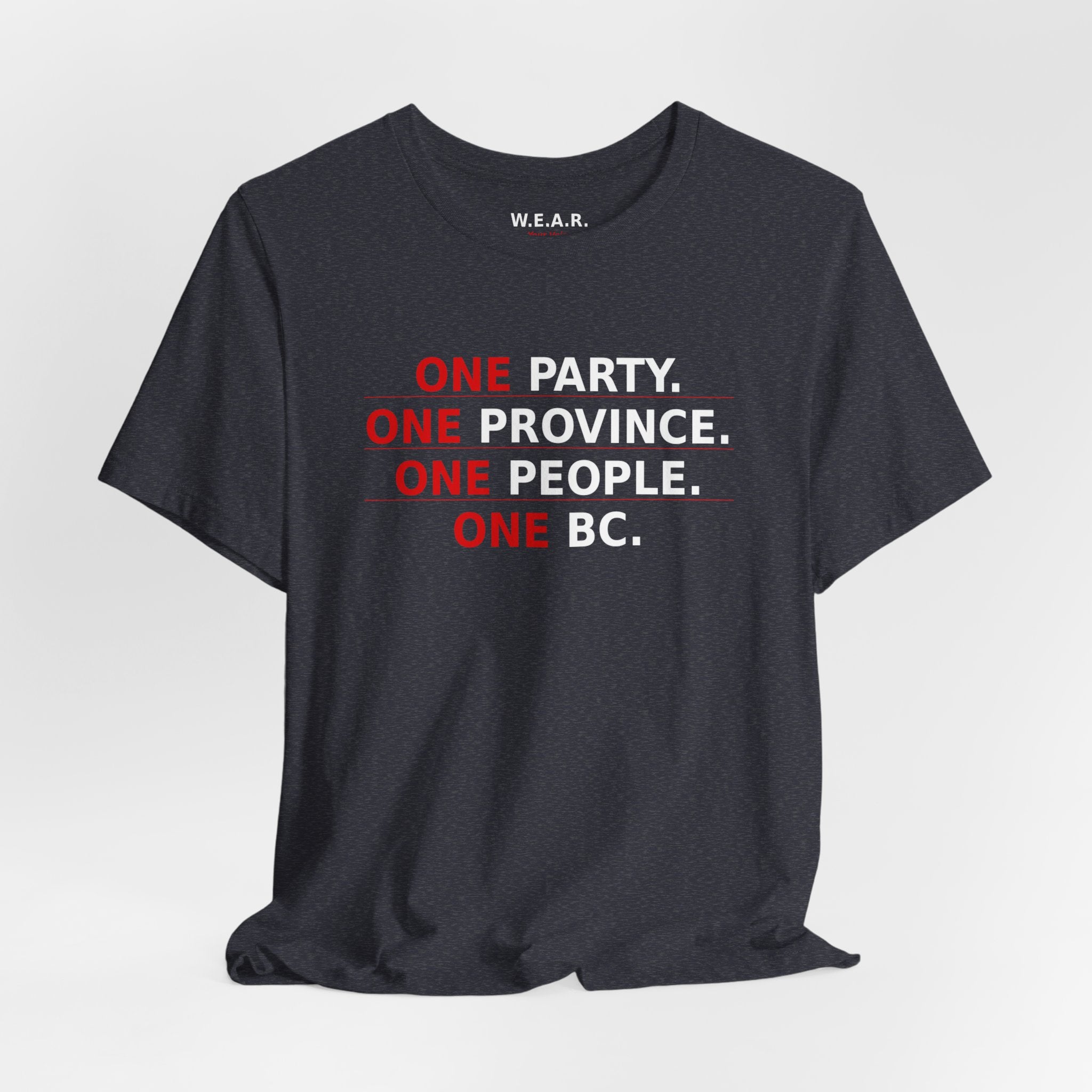 dark - One Party, One Province, One People, One BC / Only One Party Has The Backbone To Say It