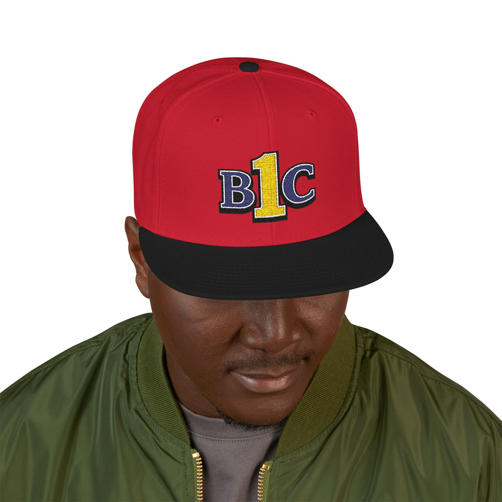 Embroidered B1C  Snapback Hat