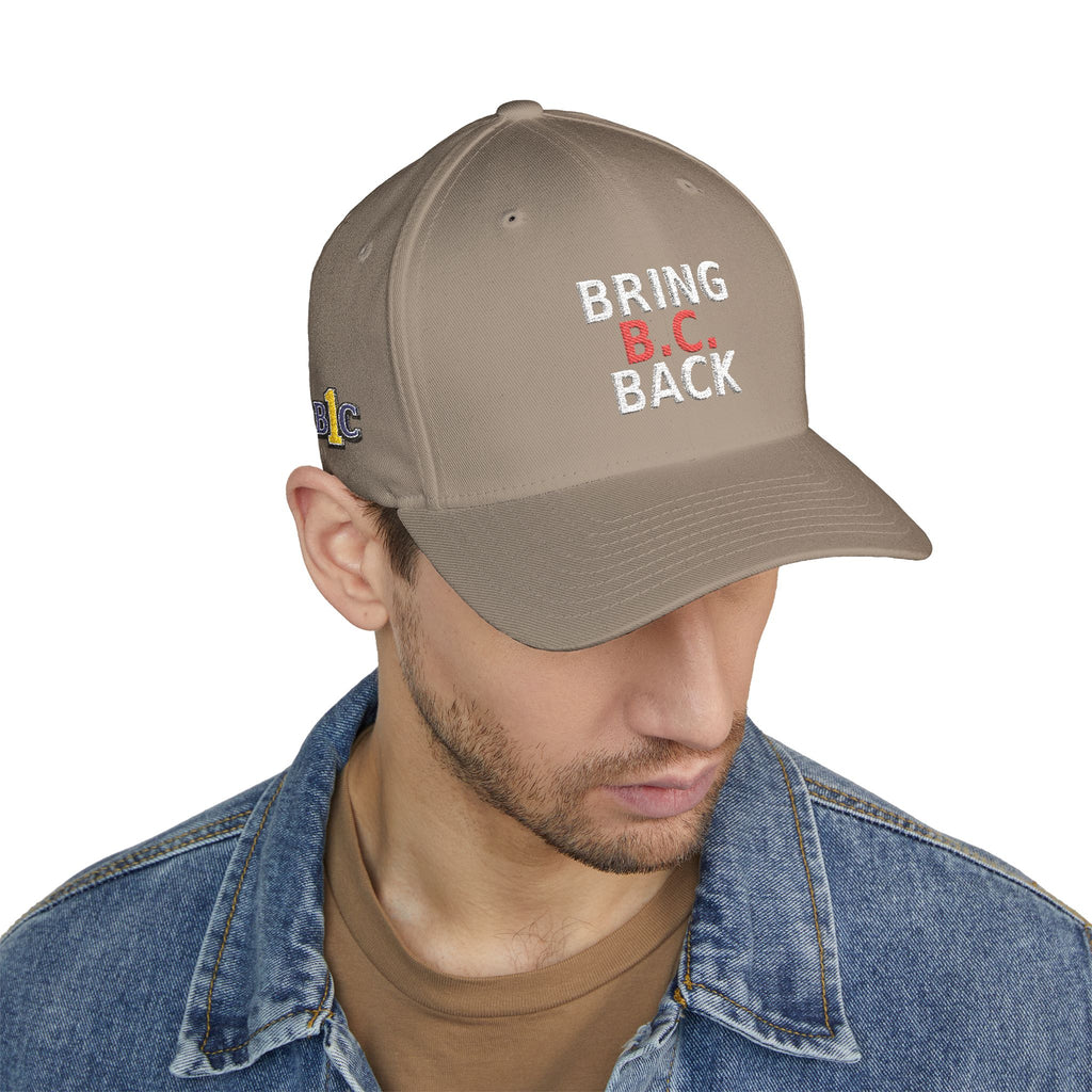 BRING B.C. BACK - Structured cap-Embroidered-Flex fit