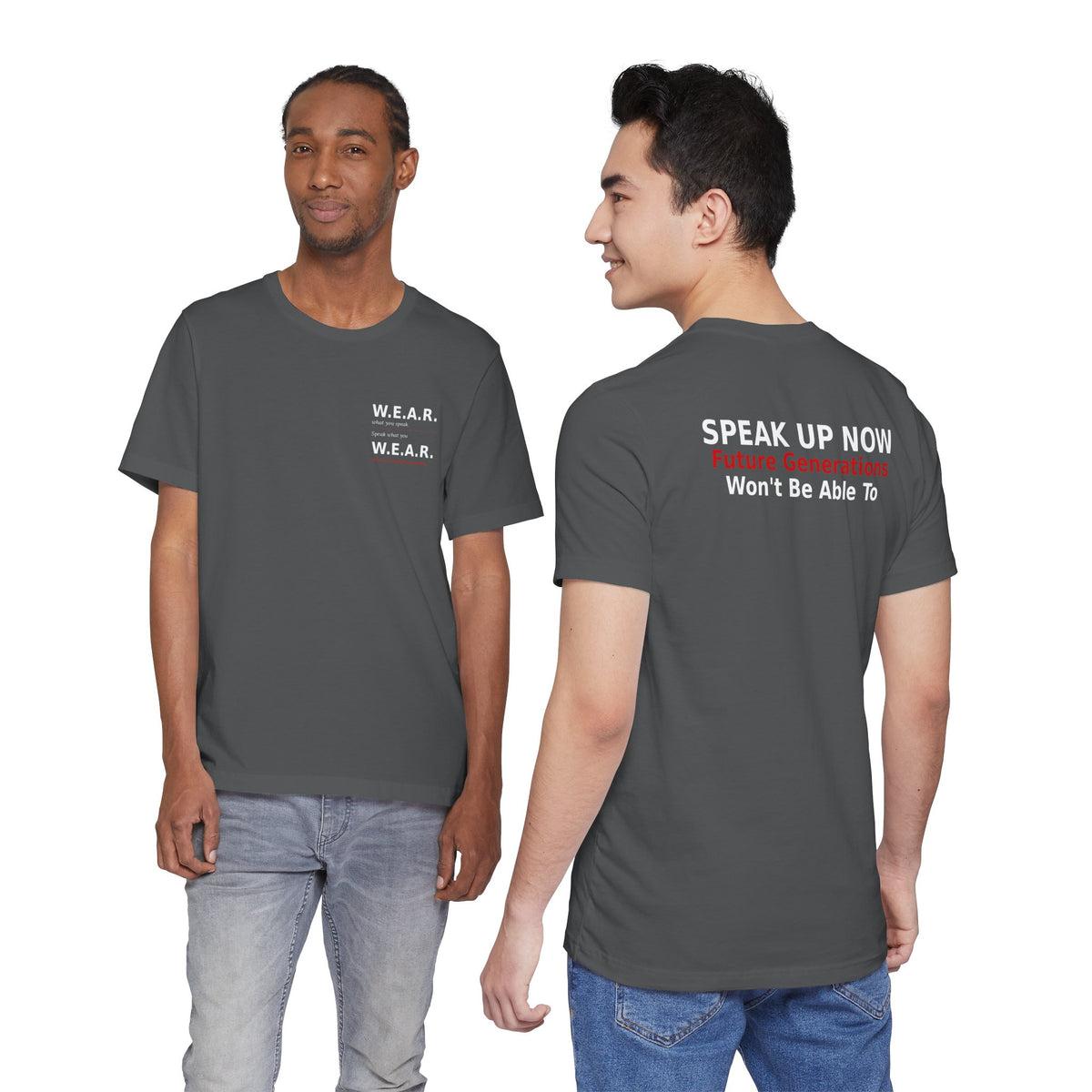 Speak Up Now - Future Generations Won't Be Able To