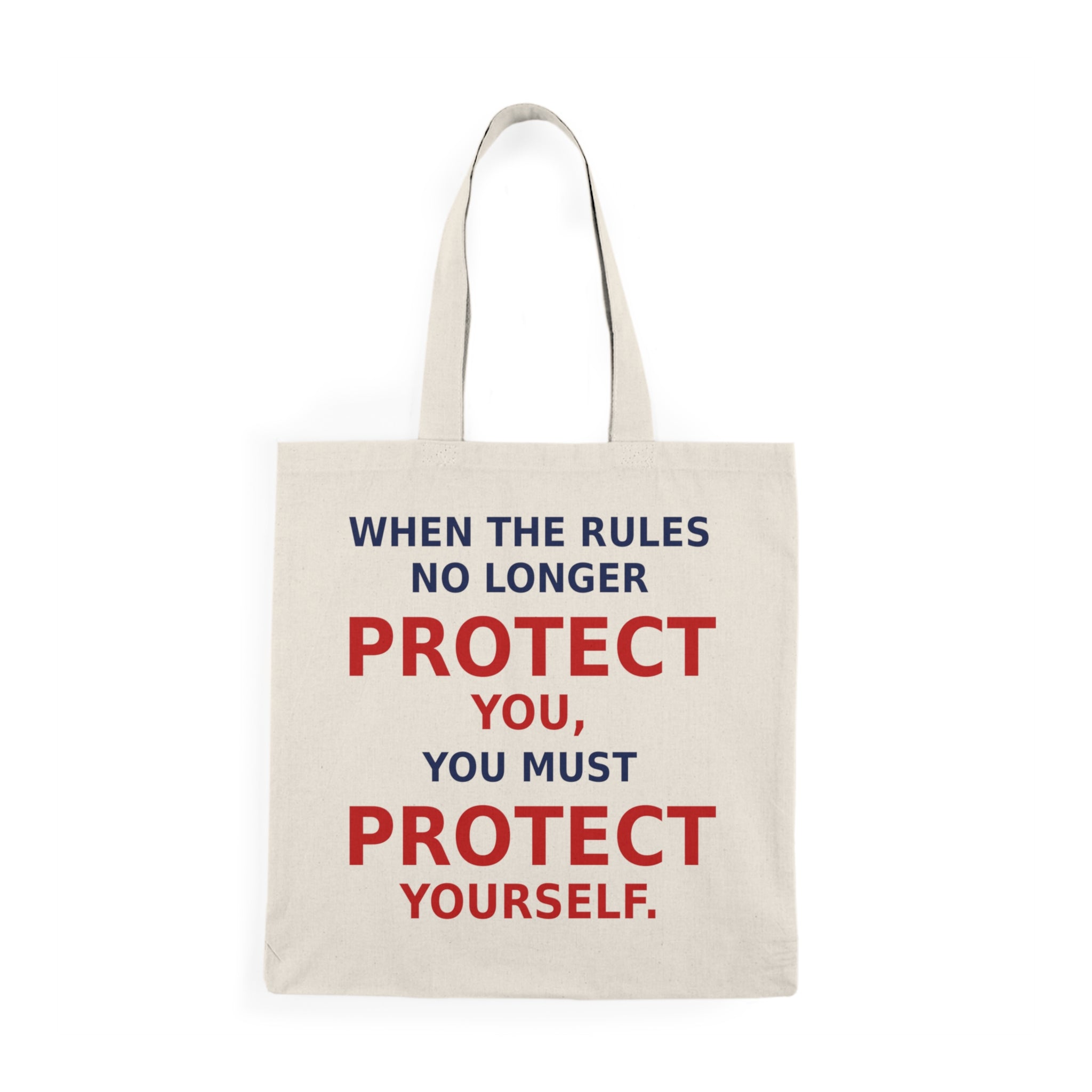 The BC Party For Normal People / PROTECT Yourself Cotton Tote