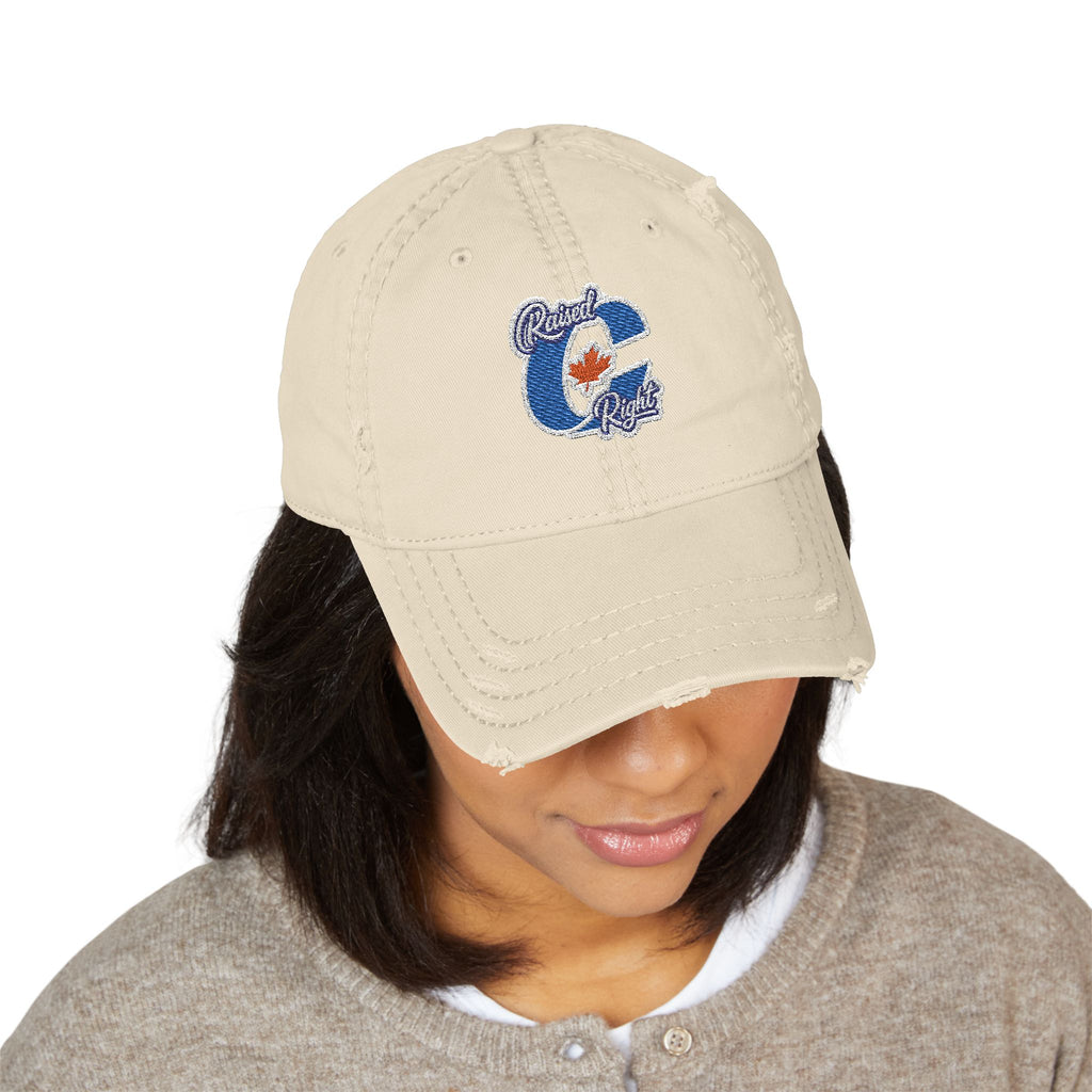 Conservative Raised Right - Embroidered-Velcro
