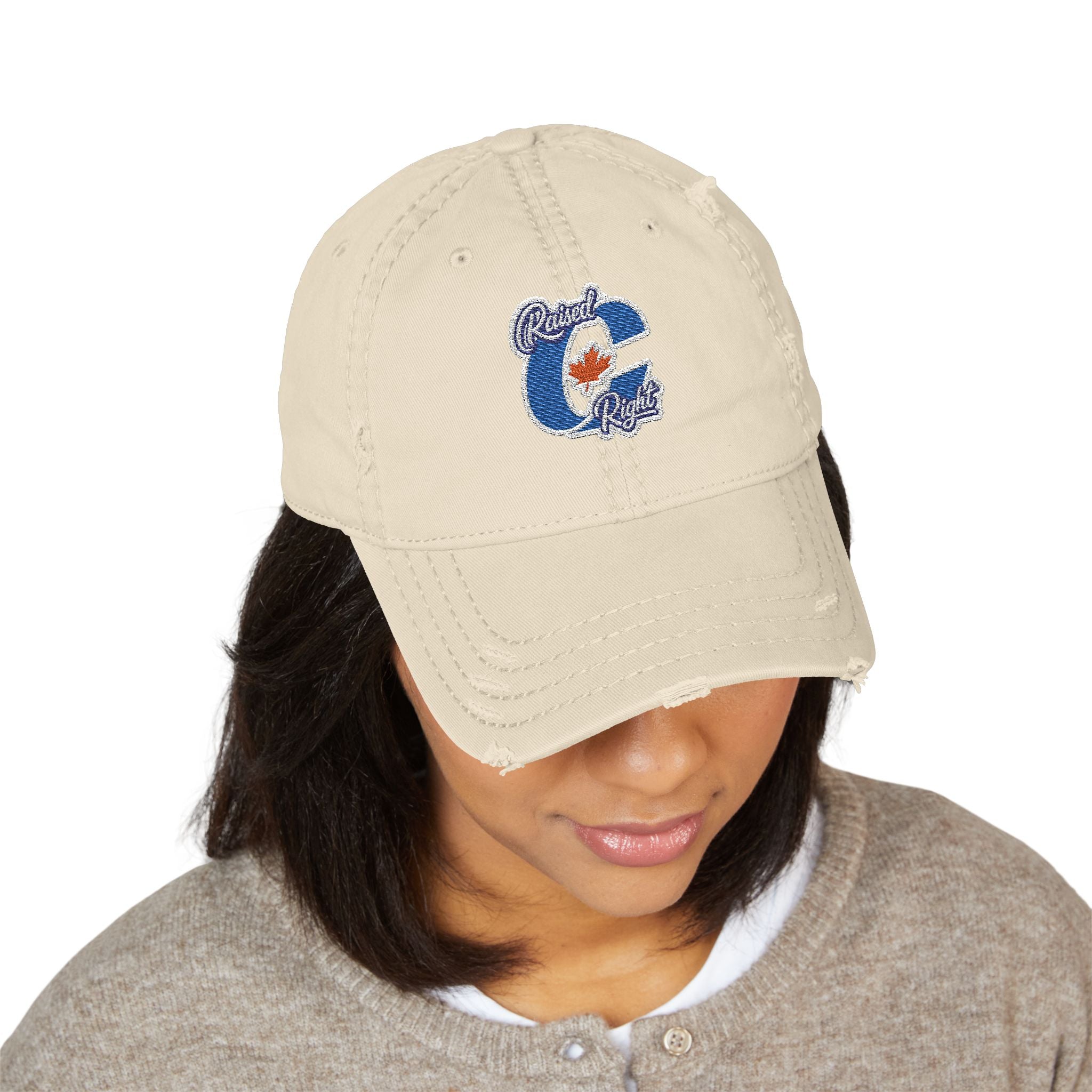 Conservative Raised Right - Embroidered-Velcro