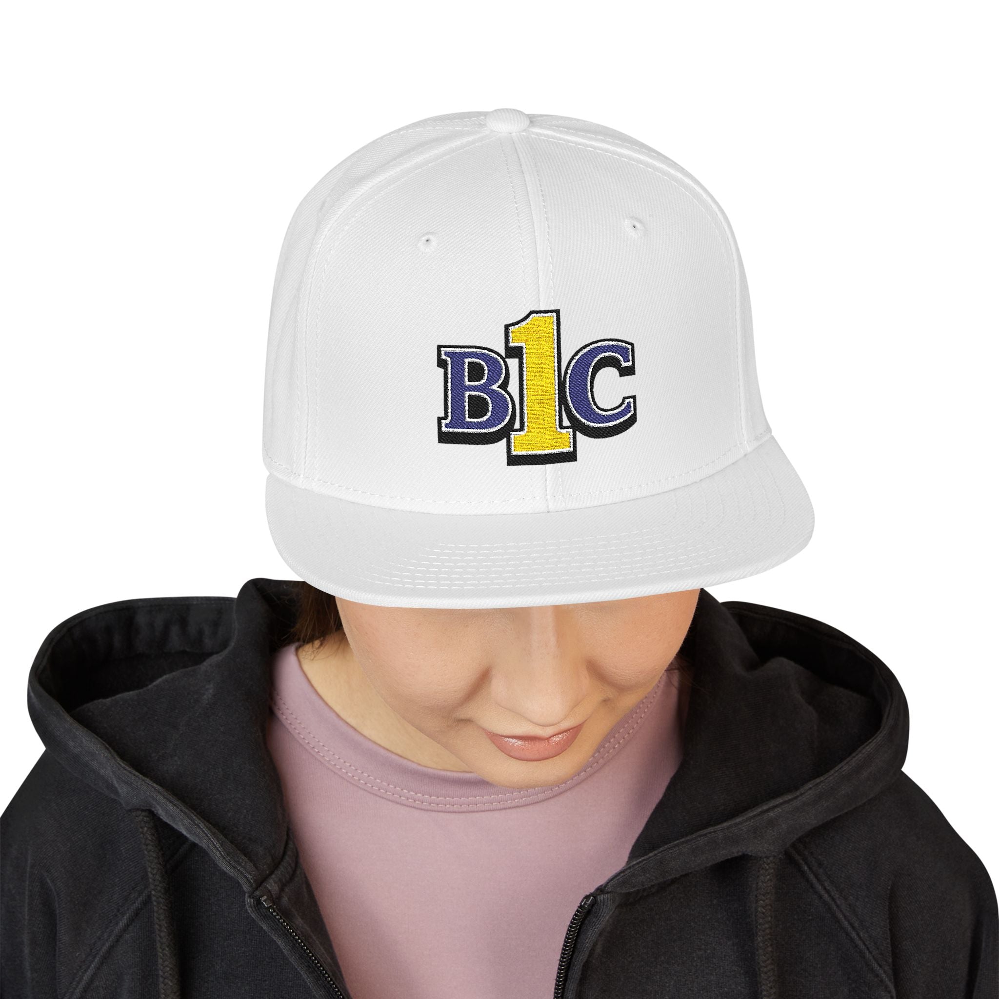 Embroidered B1C  Snapback Hat