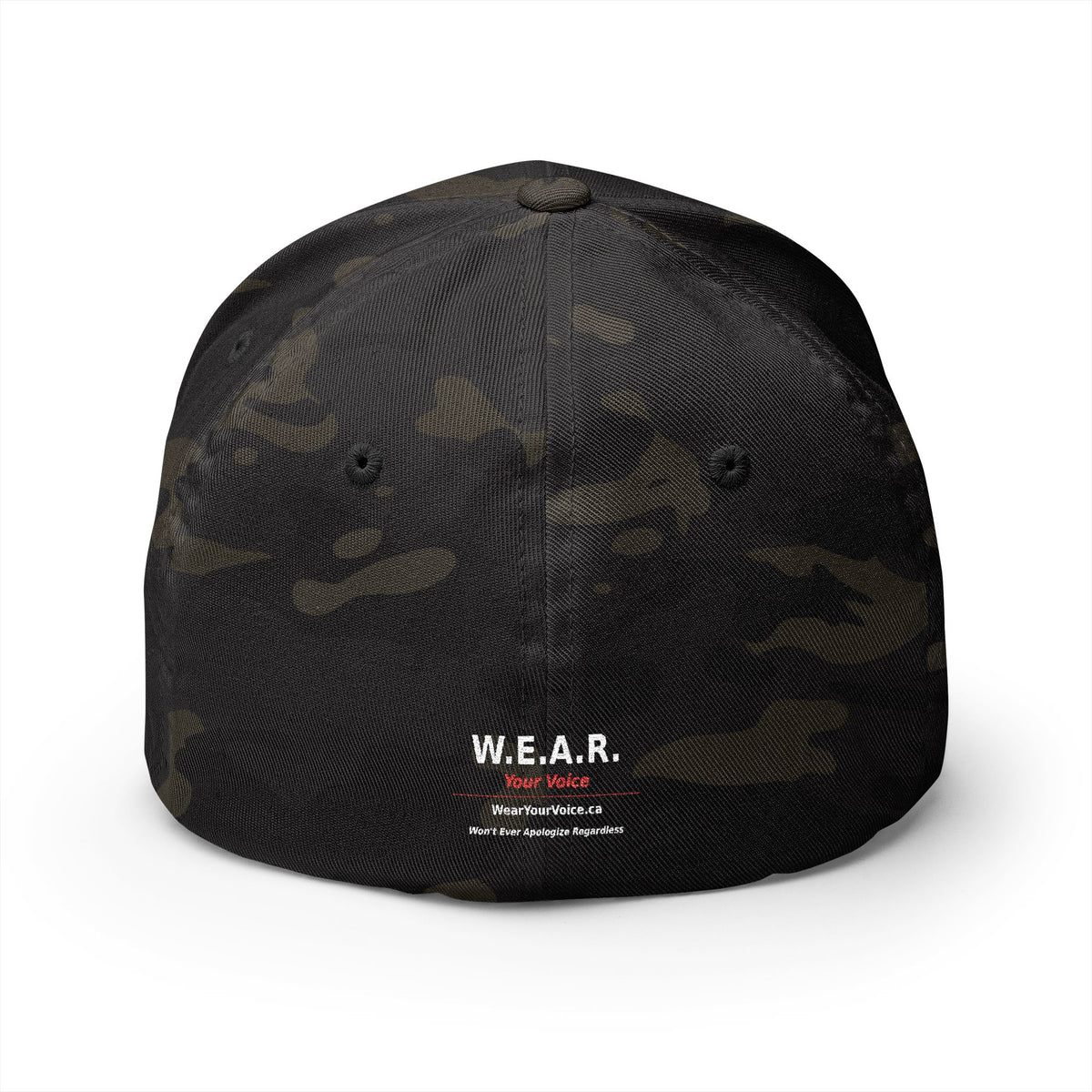 One Party, One Province, One People, One BC - Structured cap-Embroidered-Flex fit