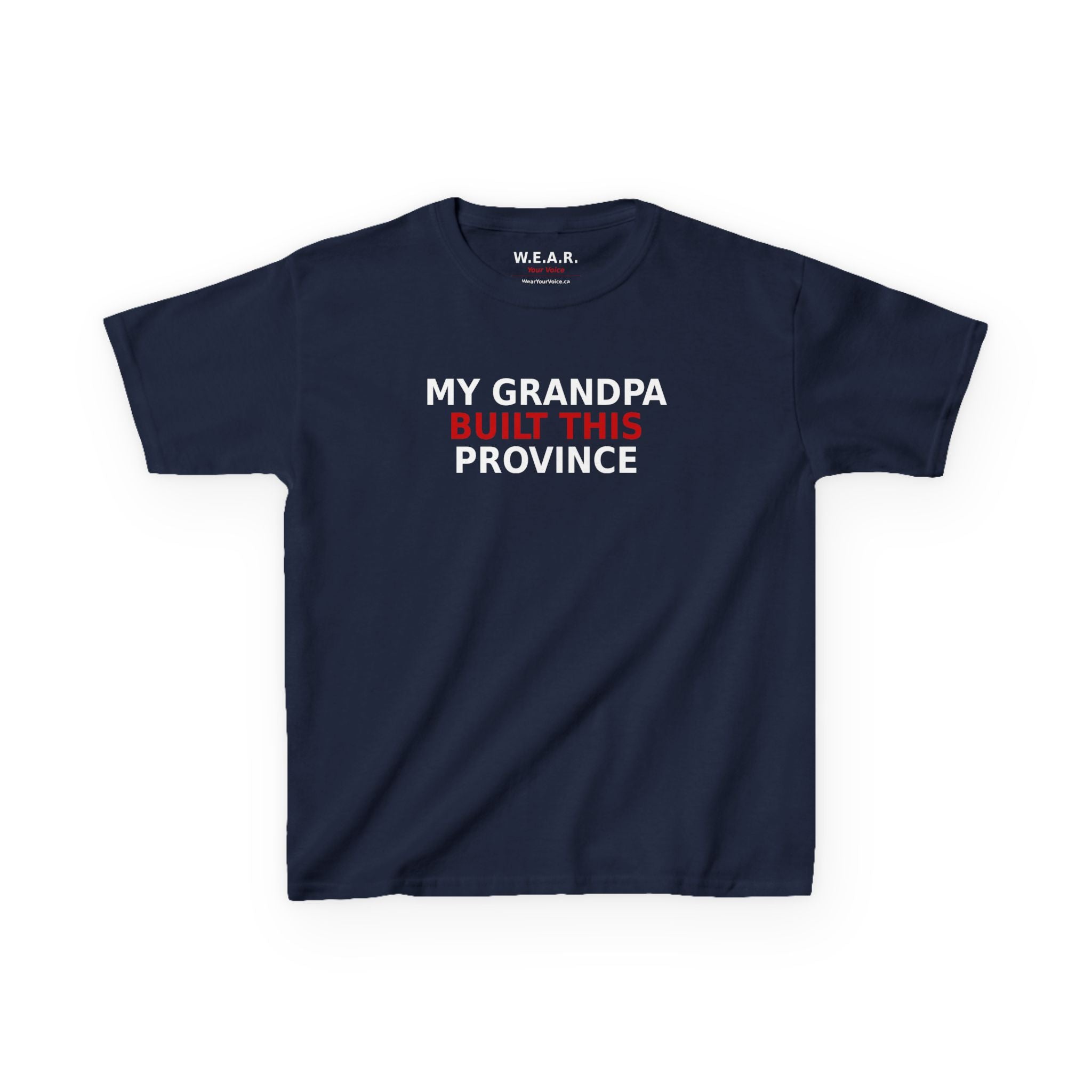 Kids Tee — Future Backbone of BC