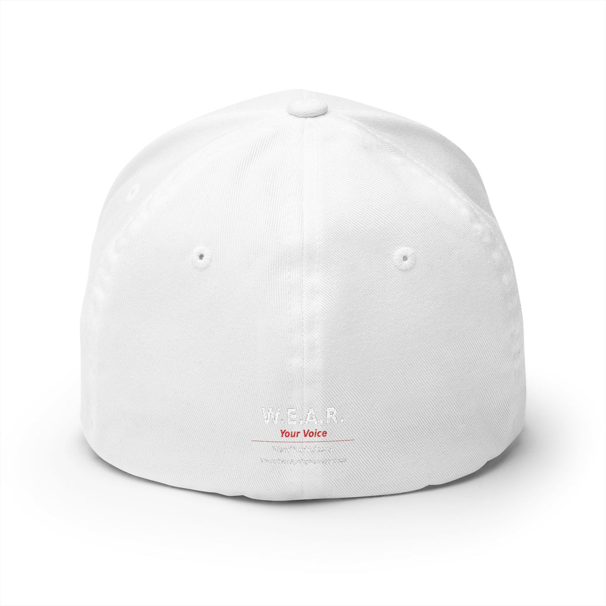 W.E.A.R. Your Voice - Structured cap-Embroidered-Flex fit