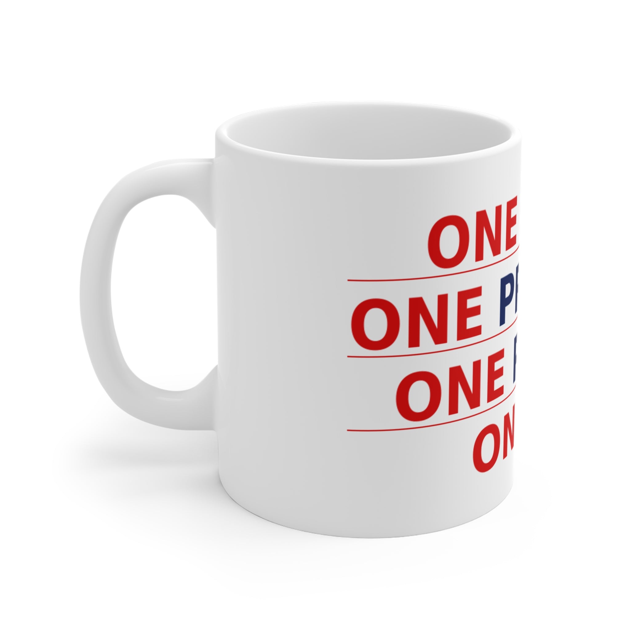 Ceramic Mug — One Party. One Province. One People. One BC. - view 4