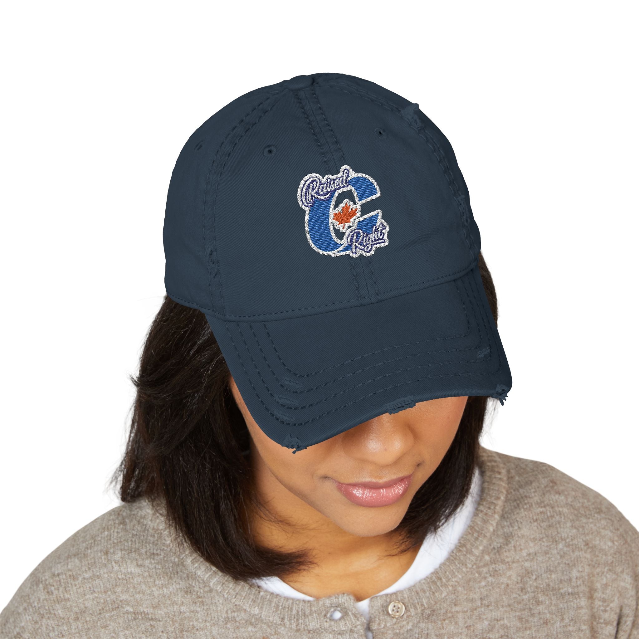 Conservative Raised Right - Embroidered-Velcro