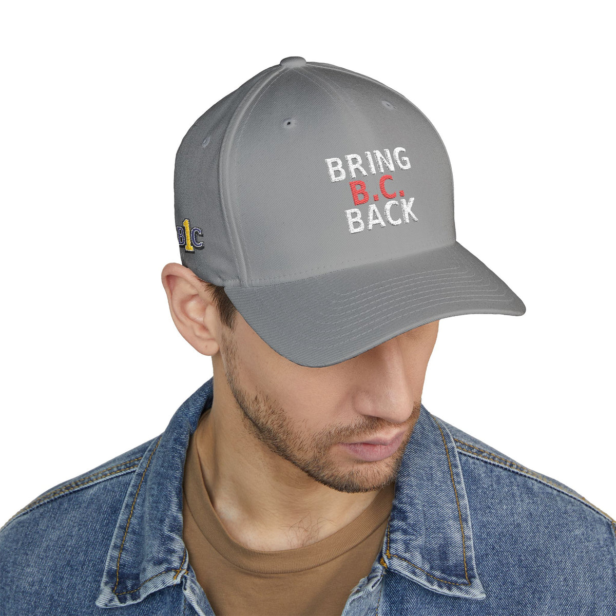 BRING B.C. BACK - Structured cap-Embroidered-Flex fit