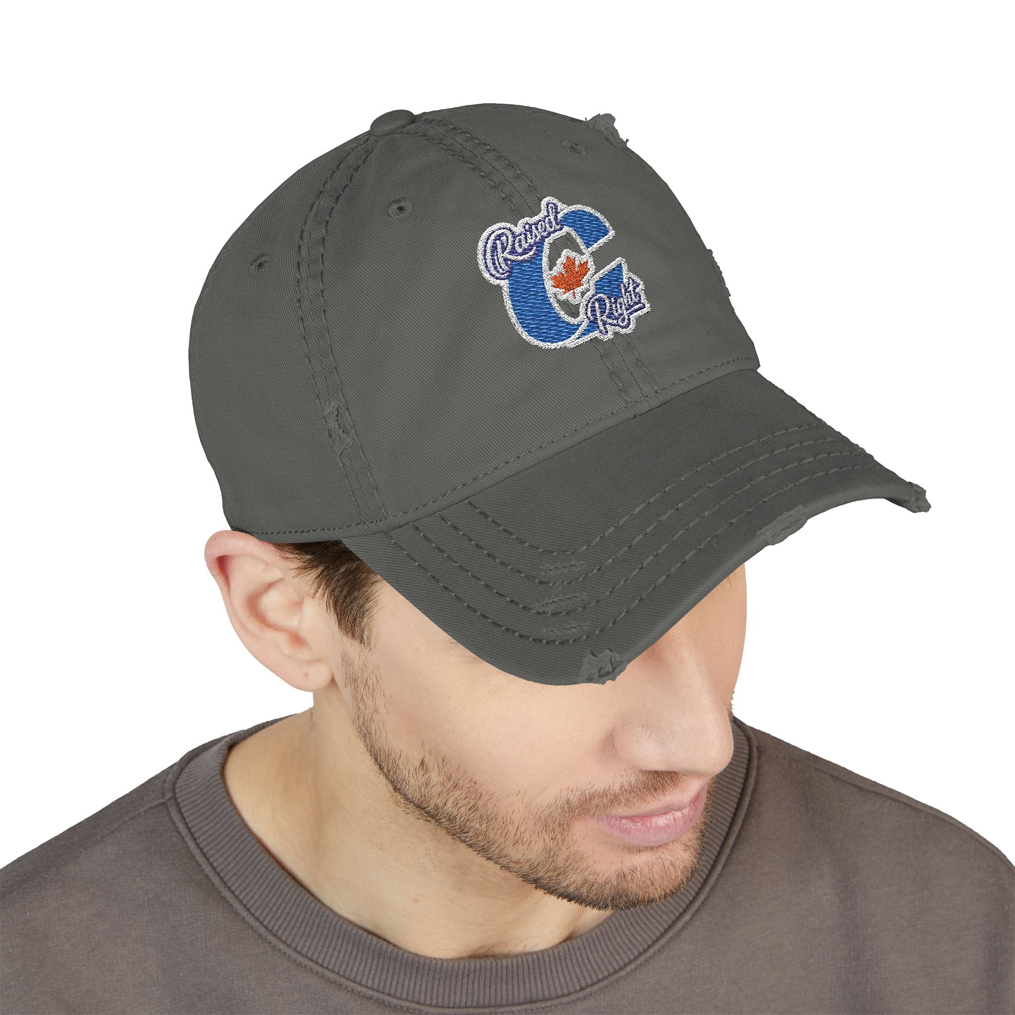 Conservative Raised Right - Embroidered-Velcro