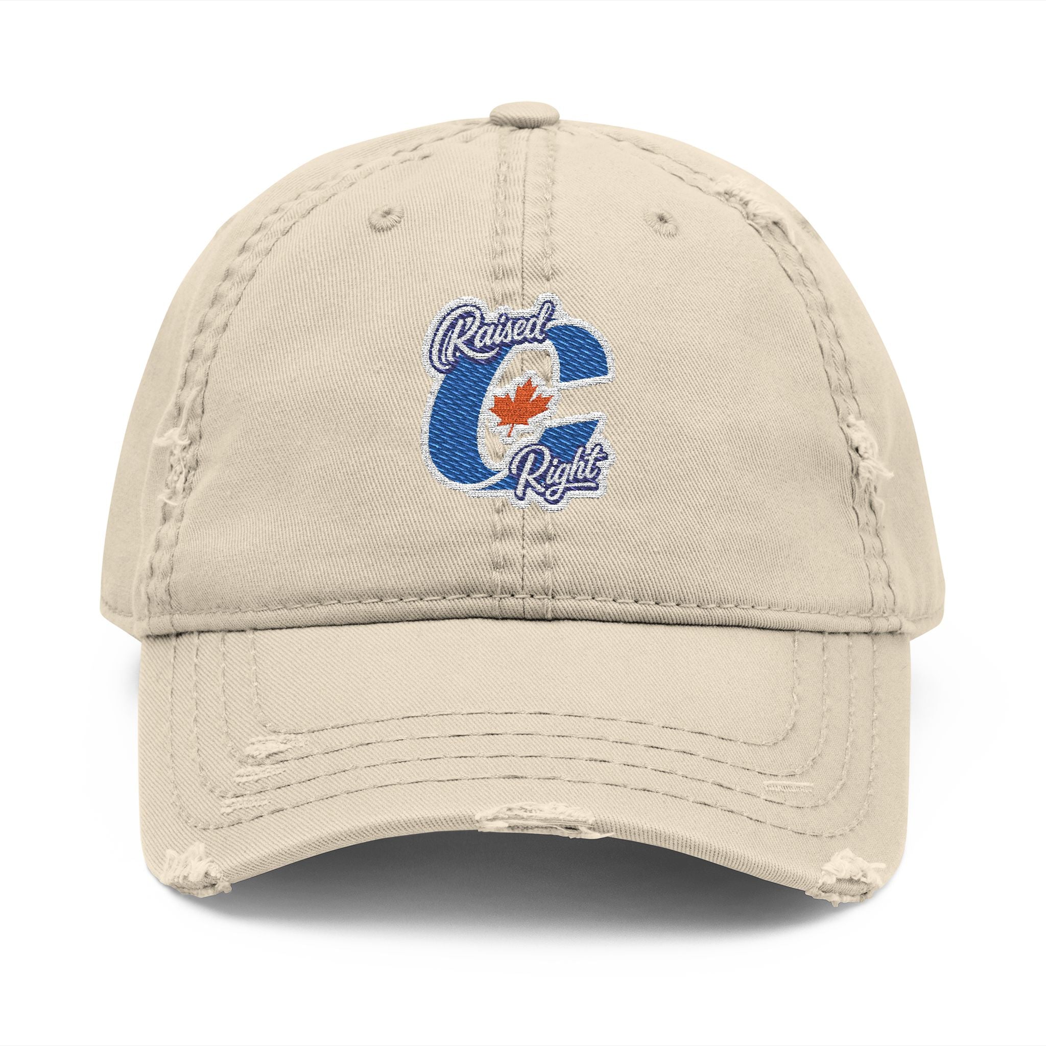 Conservative Raised Right - Embroidered-Velcro