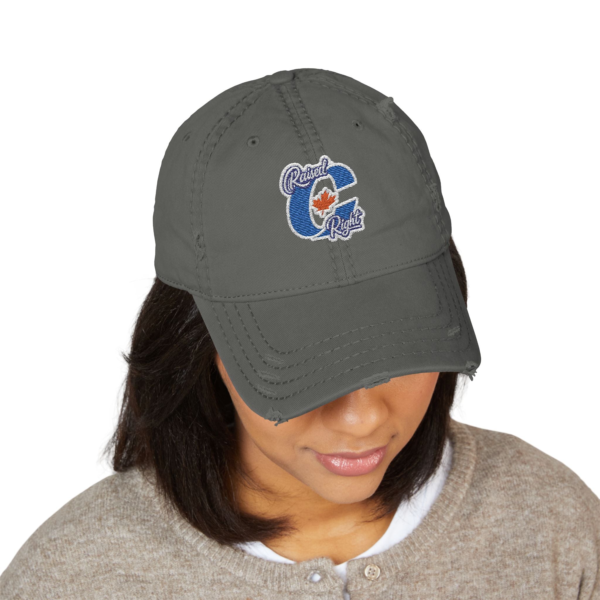 Conservative Raised Right - Embroidered-Velcro
