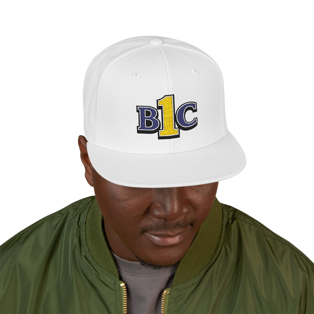 Embroidered B1C  Snapback Hat
