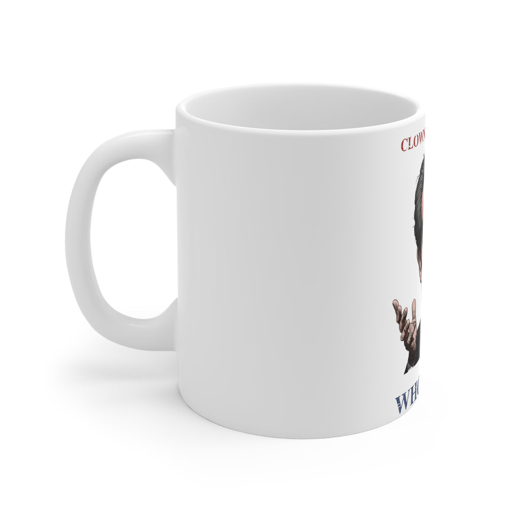 Ceramic Mug — Clown Show Carney Coffee Cup - view 4