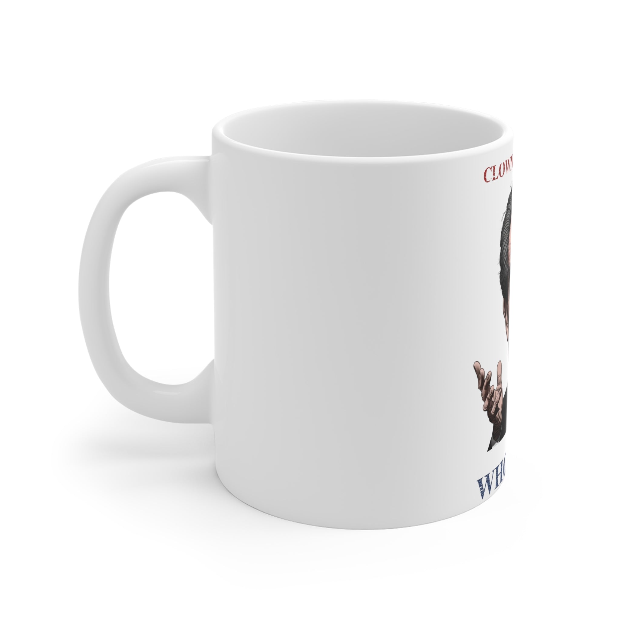 Ceramic Mug — Clown Show Carney Coffee Cup - view 4