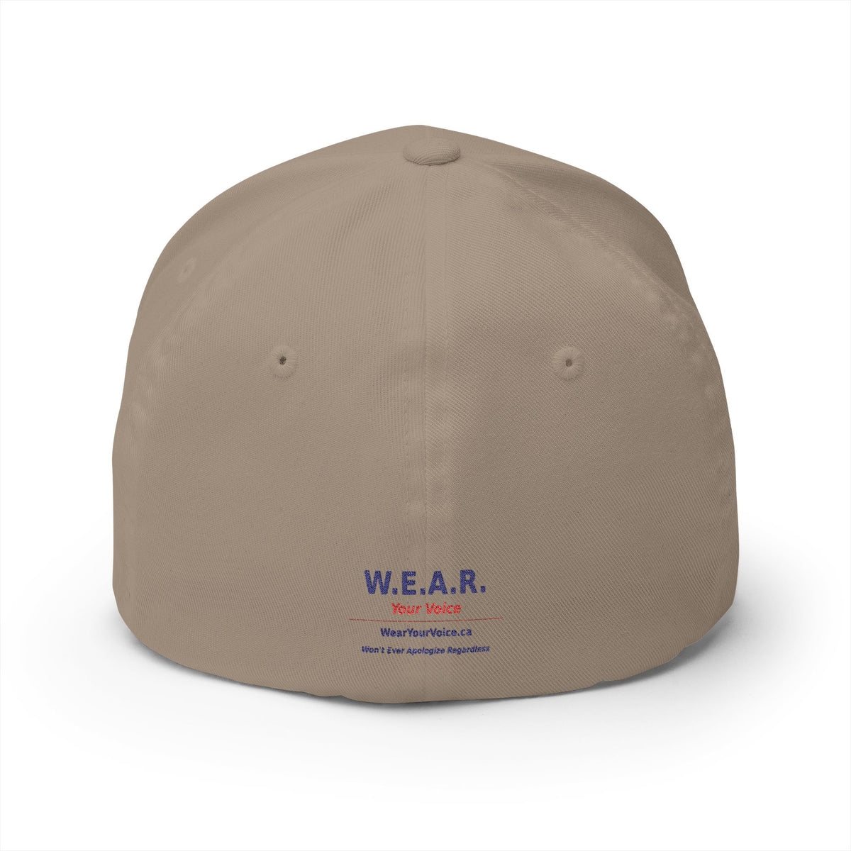 Real People. Real Message. Real BC.- Structured cap-Embroidered-Flex fit