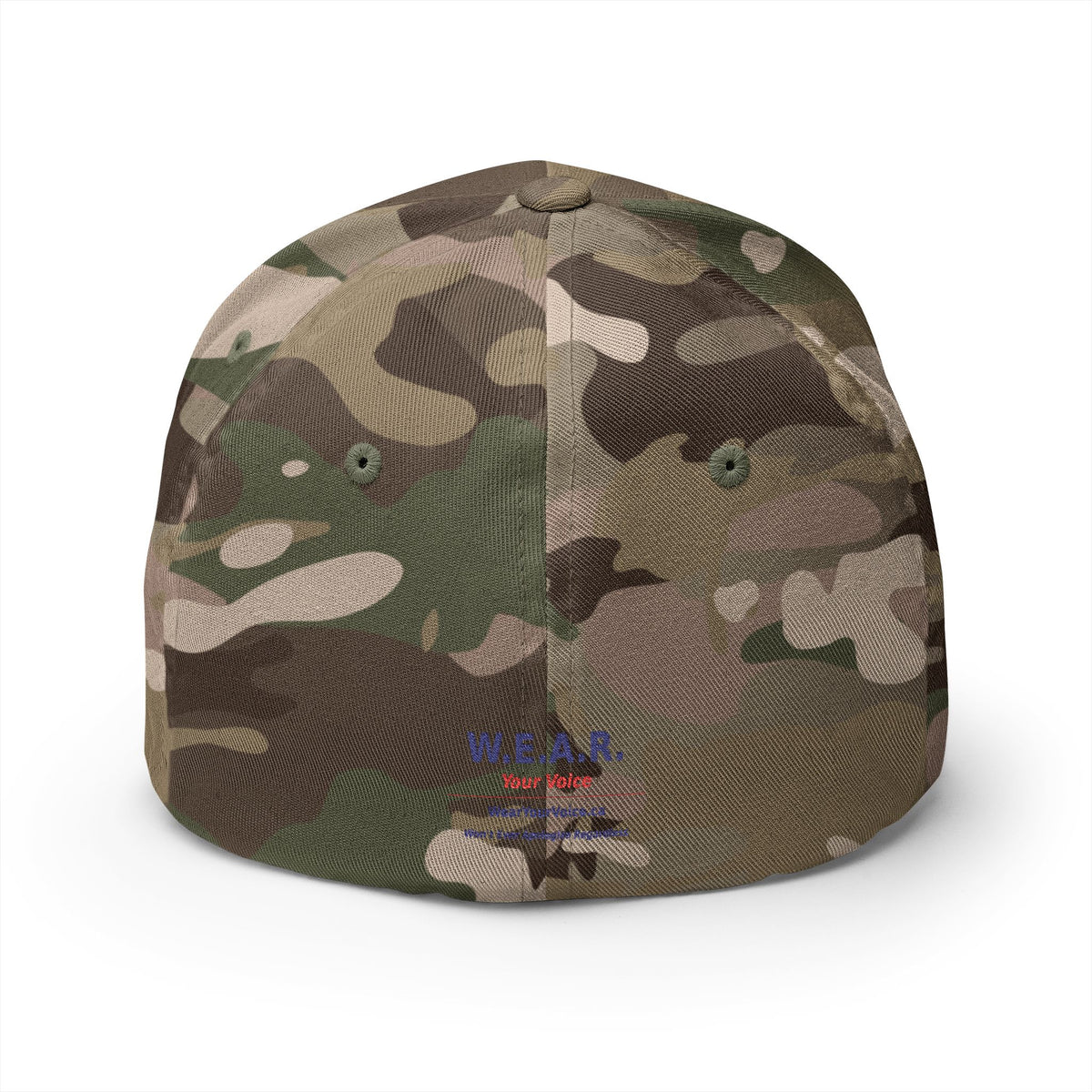 Real People. Real Message. Real BC.- Structured cap-Embroidered-Flex fit
