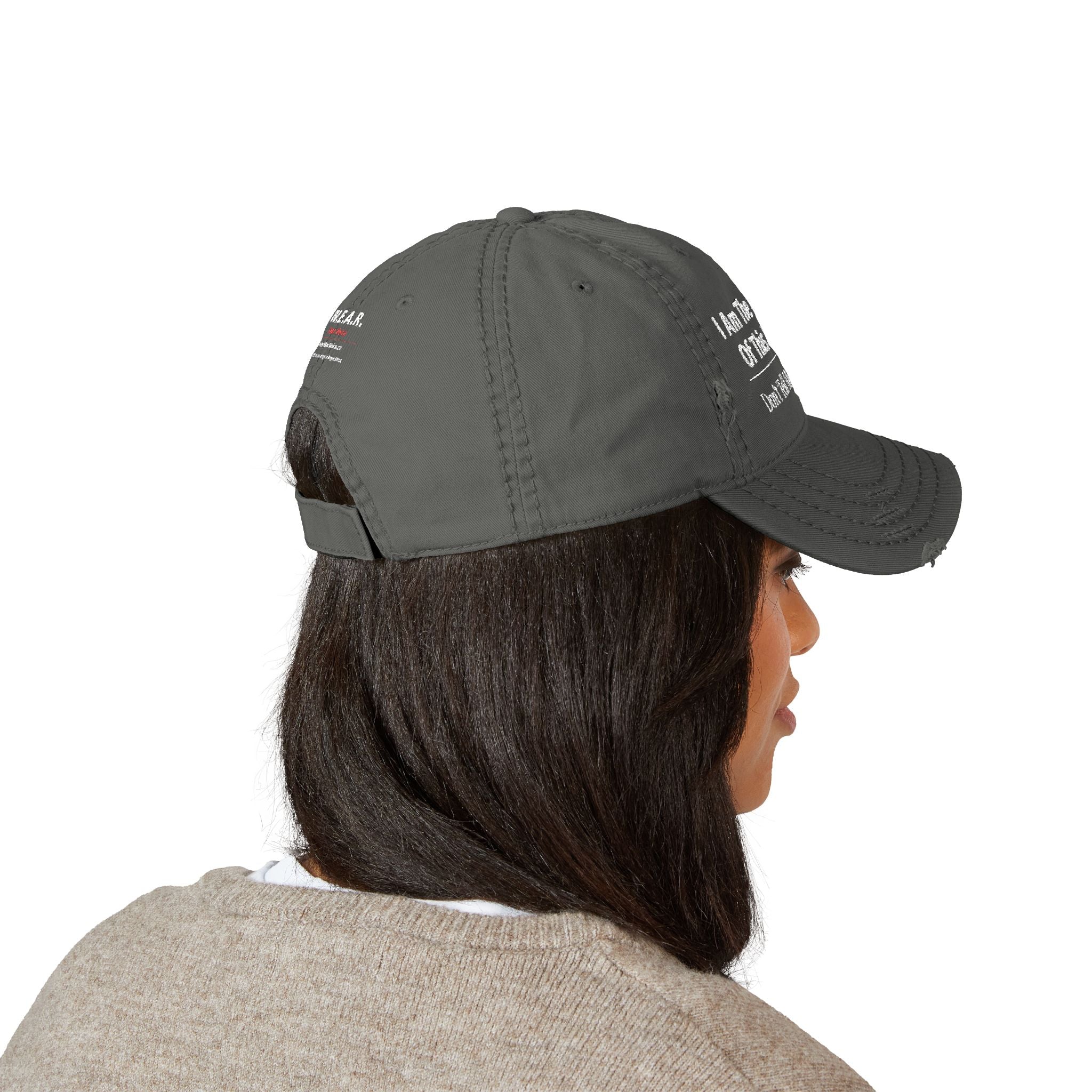 I Am The Backbone Of This Province Don't Tell Me To Be Quiet - Velcro strap
