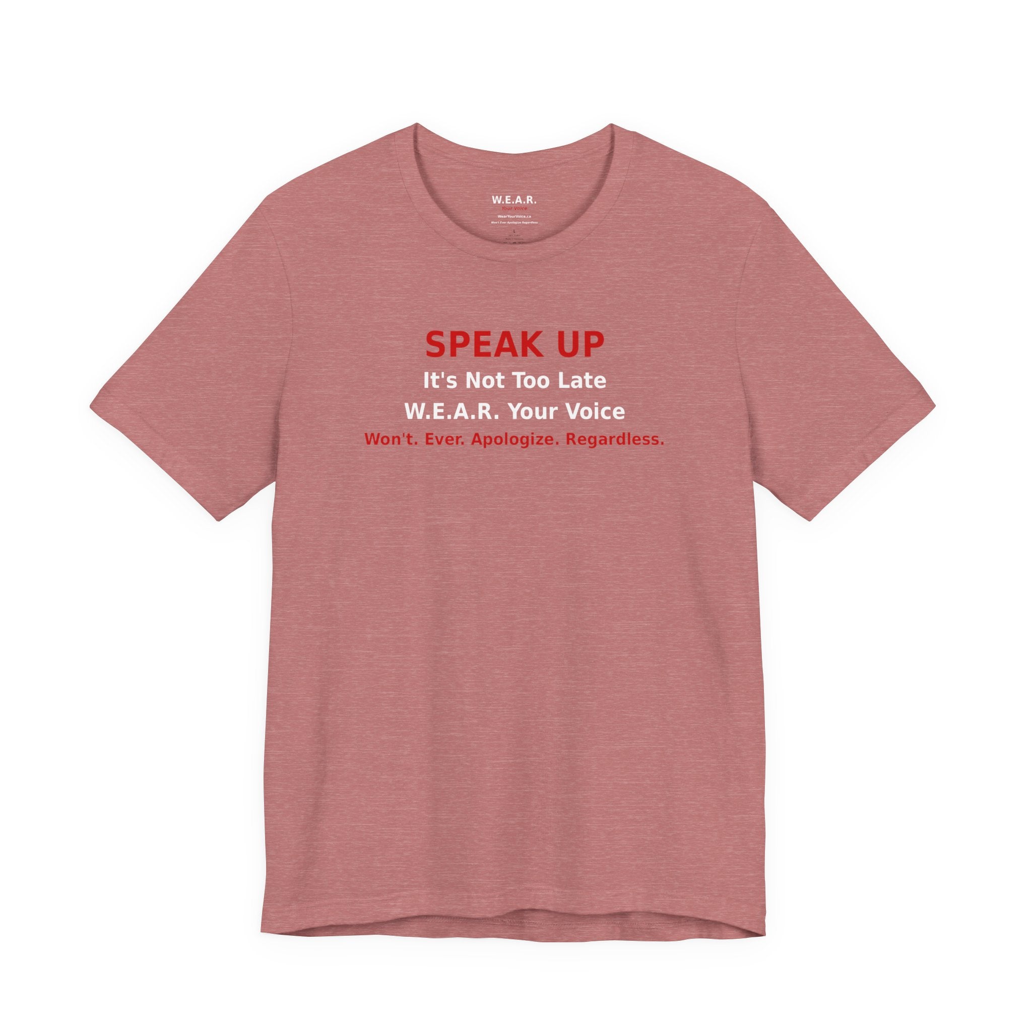 Speak Up It' Not To Late / Protecting Family Values
