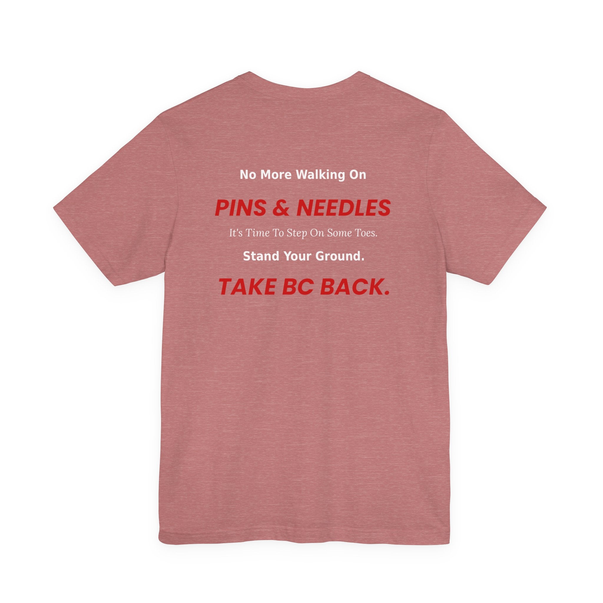 No More Walking On PIN & NEEDLES