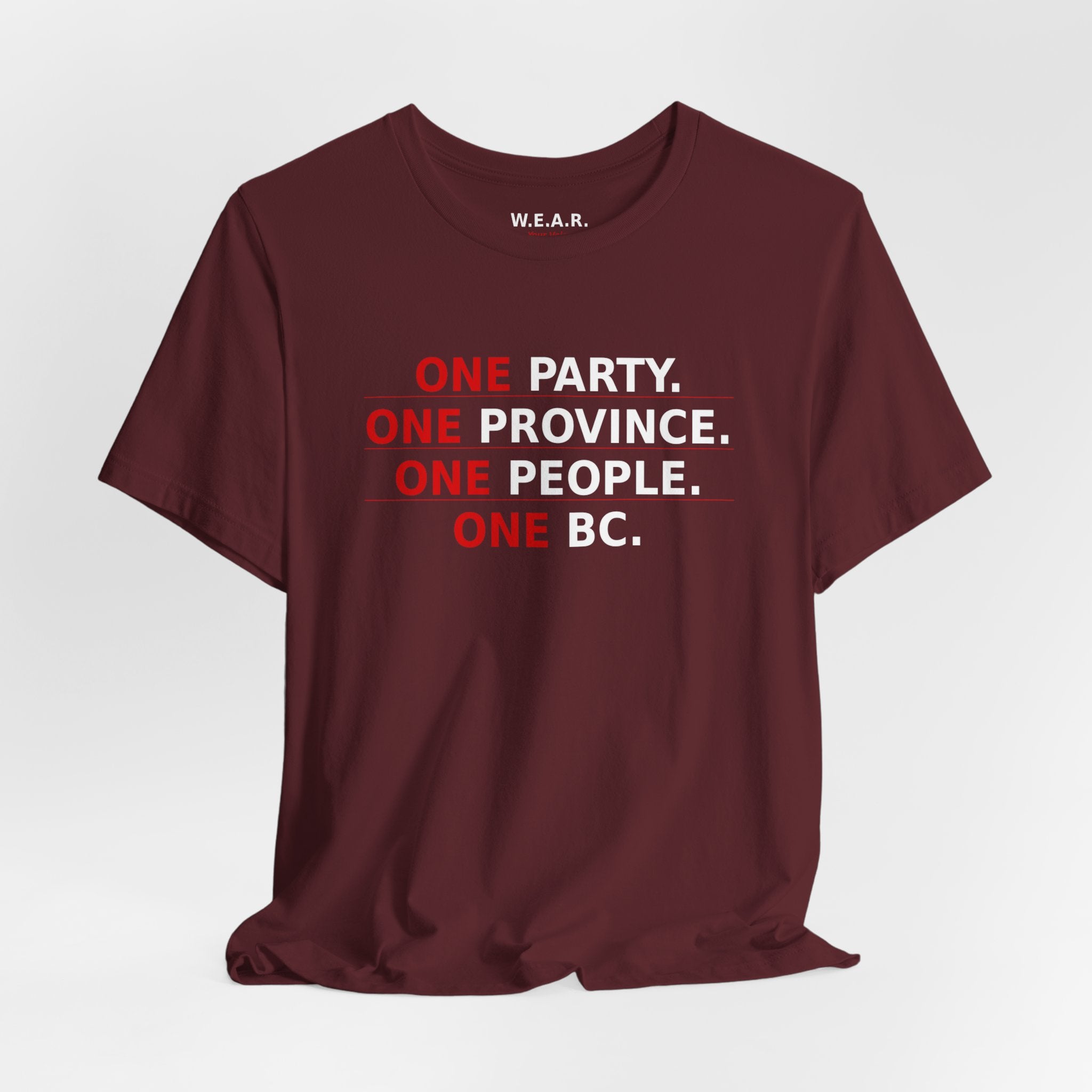 dark - One Party, One Province, One People, One BC / Only One Party Has The Backbone To Say It