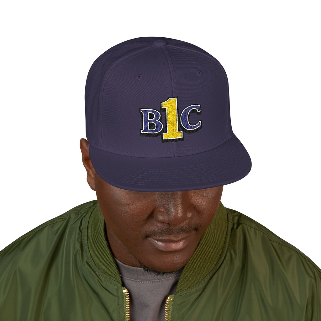 Embroidered B1C  Snapback Hat