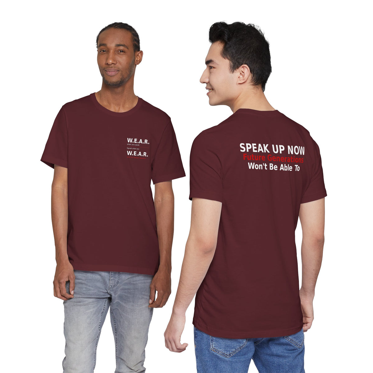 Speak Up Now - Future Generations Won't Be Able To