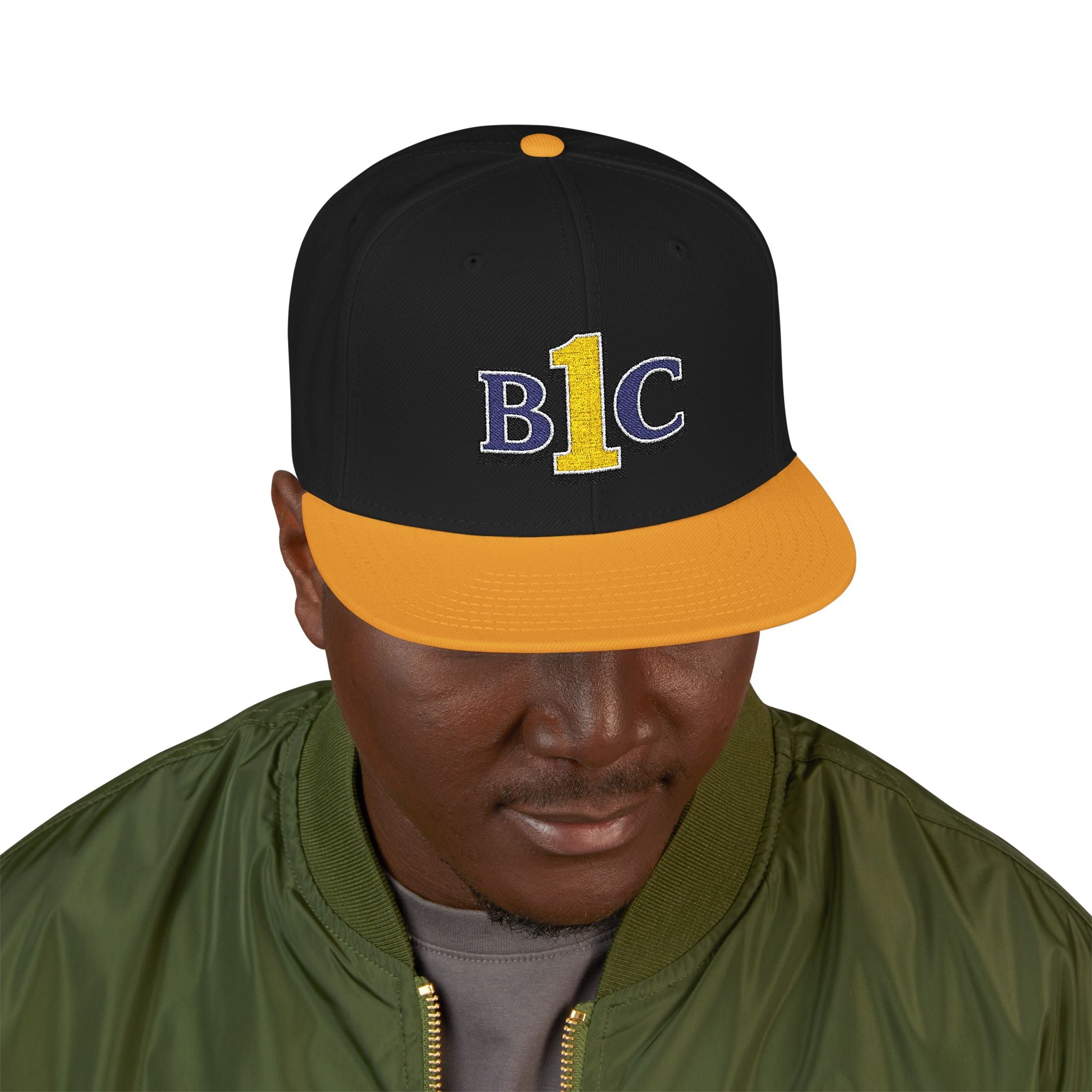 Embroidered B1C  Snapback Hat